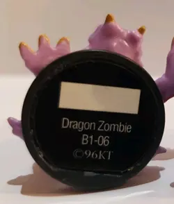 Yugioh Dungeon Dice Monsters DDM Dragon Zombie B1-06 Figure & Card - Image 4