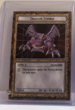 Yugioh Dungeon Dice Monsters DDM Dragon Zombie B1-06 Figure & Card - Image 5