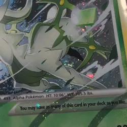 Arceus AR2 Collection Holo 2009 Pokemon Card - Image 2