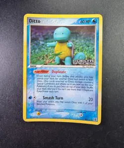 Ditto (Squirtle) EX Delta Species 40/113 Reverse Holo STAMPED Pokemon Card TCG - Image 1