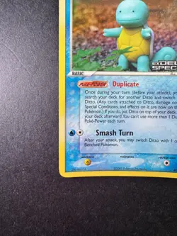 Ditto (Squirtle) EX Delta Species 40/113 Reverse Holo STAMPED Pokemon Card TCG - Image 4
