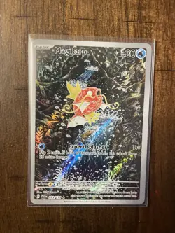 2023 Pokemon TCG Magikarp Scarlet & Violet Paldea Evolved Holo Card 203/193 - Image 1