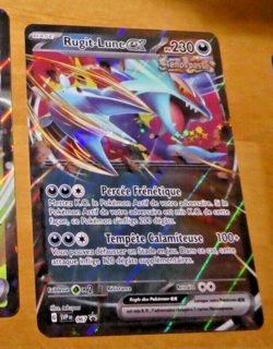 POKEMON FRANCAISE CARD HOLO CARTE Rugit-Lune EX SVP 067 Promo FR MINT - Image 1