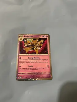 Pokemon - Alakazam Cosmos Holo - 082/167 - SV Twilight Masquerade - Promo Card - Image 1
