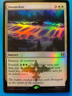 MTG 1x FOIL Doomskar # 9 Kaldheim Modern Magic the Gathering Card x1 NM - Image 1