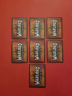 WARLORD SAGA OF THE STORM CCG - PROMO CARD LOT OF 7 DIFFERENT - 2001 - Image 2