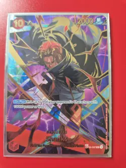 One Piece Card Game - Shanks SP Alt Art - OP06-007 - PRB02 The Best - Image 1