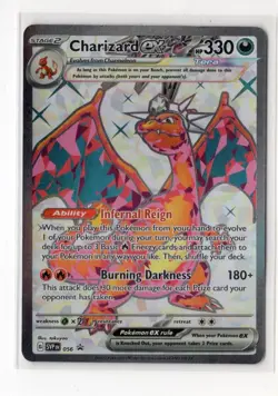 Charizard ex 056 Black Star Promo 2023 Rare Scarlet Violet Pokemon Card TCG - Image 1