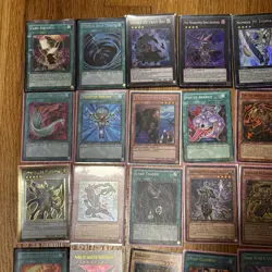 Huge Lot Of 175+ Yugioh Cards Some 1st Edition Holos Includes Custom Deck Holder - Image 2