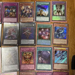 Huge Lot Of 175+ Yugioh Cards Some 1st Edition Holos Includes Custom Deck Holder - Image 4