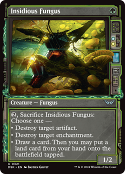 Insidious Fungus (SHOWCASE) #321 | NM Near Mint | DSK Duskmourn Magic MTG - Image 1