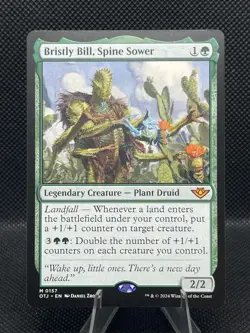 Bristly Bill, Spine Sower M Outlaws of Thunder Junction 157 NM - Image 1
