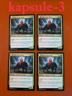 4x Child of the Pack // Savage Packmate | Innistrad Crimson Vow | MTG Magic - Image 1