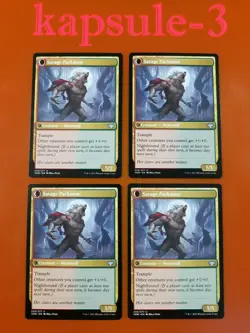 4x Child of the Pack // Savage Packmate | Innistrad Crimson Vow | MTG Magic - Image 2
