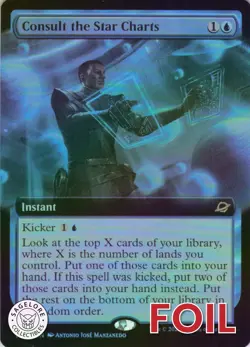 MTG Consult the Star Charts (Ext) (325) | NM Foil | Edge of Eternities {EOE} - Image 1