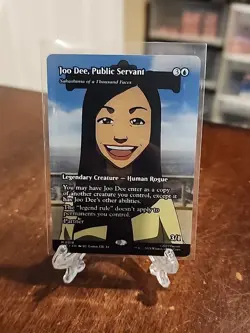 mtg borderless Joo Dee Public Servant, Avatar eternal - Image 1