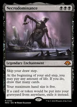Necrodominance / Nekrodominanz - MODERN HORIZONS 3 - englisch (nm +) Mythic - Image 1