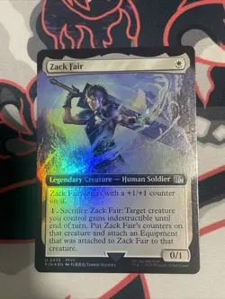 Zack Fair Extended Art #435 MTG x Final Fantasy Magic Magic the Gathering - Image 1