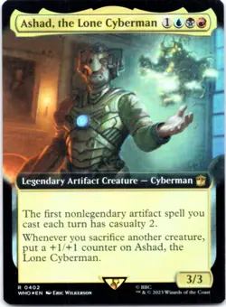 Ashad, the Lone Cyberman (Extended Art) - FOIL - Universes Beyond: Doctor Who - - Image 1