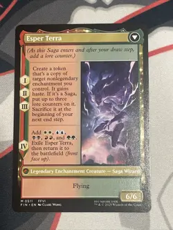 1x Terra, Magical Adept, Extended Art, Magic the Gathering MTG - Image 2