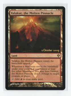 MTG - Valakut, the Molten Pinnacle Launch Party & Release Event Promos Foil NM - Image 1