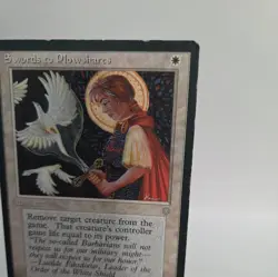 MTG 1x Swords to Plowshares - Ice Age Uncommon [Vintage] [Moderate Play] - Image 2