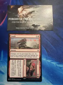 Insult Injury- Mystery Booster 2 MB2 MTG The List - Image 1