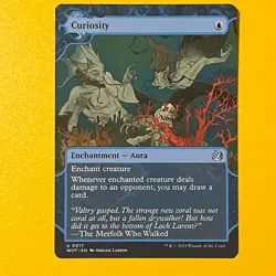Curiosity | U | 17 | Wilds of Eldraine: Enchanting Tales | MTG - Image 1