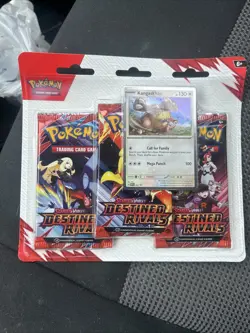 Pokemon Factory Sealed Scarlet And Violet Destined Rivals 3 Pack Blister - Image 1