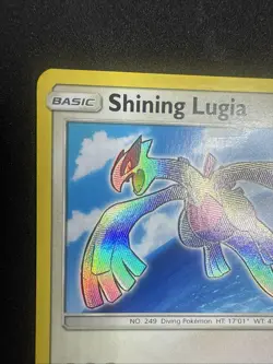 Shining Lugia Holo SM82 - 2017 Shining Legends Black Star Promo Pokemon NM 2 - Image 2