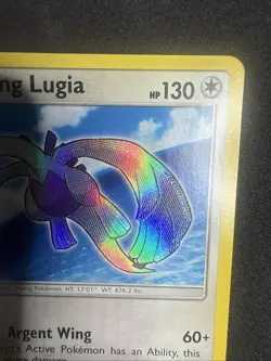 Shining Lugia Holo SM82 - 2017 Shining Legends Black Star Promo Pokemon NM 2 - Image 4