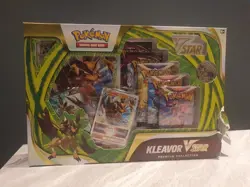 Pokemon Kleavor VStar Special Collection Box Factory Sealed - Image 1