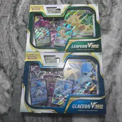 Pokemon Leafeon & Glaceon VSTAR Special Collection Box Set Of 2 Evolving Skies - Image 2