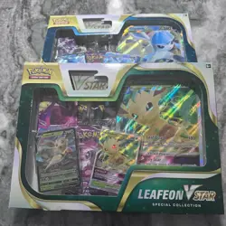 Pokemon Leafeon & Glaceon VSTAR Special Collection Box Set Of 2 Evolving Skies - Image 3