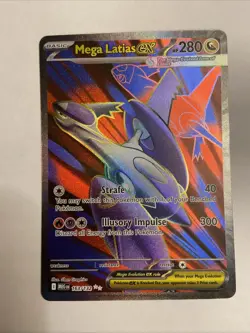Pokemon MEGA LATIAS EX 163/132 - Mega Evolution - ULTRA RARE FULL ART - MINT - Image 1