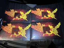 Pokemon TCG Team Rocket’s Moltres Ultra Premium Collection (UPC) Lot Of 4 - Image 1