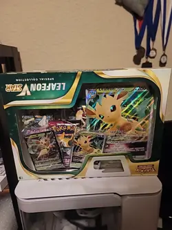 Pokemon TCG Glaceon & Leafeon VSTAR Special Collection Box SET - Evolving Skies - Image 1