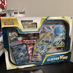 Pokemon TCG Glaceon & Leafeon VSTAR Special Collection Box SET - Evolving Skies - Image 2