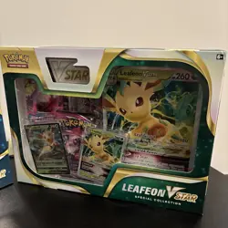 Pokemon TCG Glaceon & Leafeon VSTAR Special Collection Box SET - Evolving Skies - Image 3