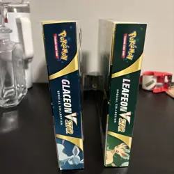 Pokemon TCG Glaceon & Leafeon VSTAR Special Collection Box SET - Evolving Skies - Image 4