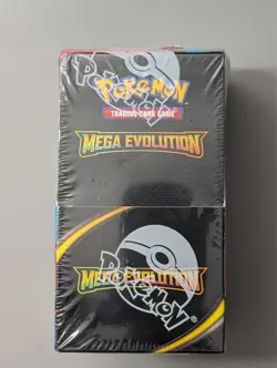 Pokemon TCG Mega Evolution Half Booster Box (18 Packs) Sealed - Image 1
