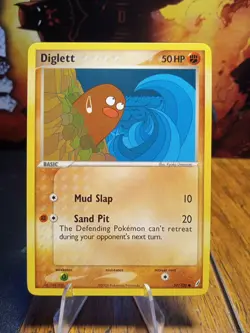 2006 Pokemon Crystal Guardians Diglett #50 - Image 1
