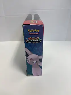 POKEMON PRISMATIC EVOLUTIONS FIGURE COLLECTION BOX - FACTORY SEALED - Image 5