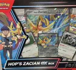 Pokemon TCG Hop’s Zacian ex Box Factory Sealed - Image 1