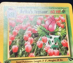 Erika's Ivysaur Pokemon (2000) Gym Challenge 1st Edition #41/132 Lightly Played - Image 4