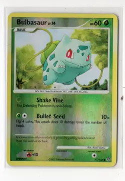 Bulbasaur - 77/132 - Pokemon Secret Wonders Reverse Holo 2007 - Image 1