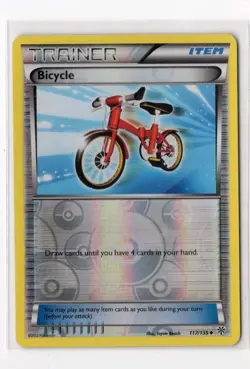 Pokemon Bicycle 117/135 PLS Plasma Storm LP/NM - Image 1