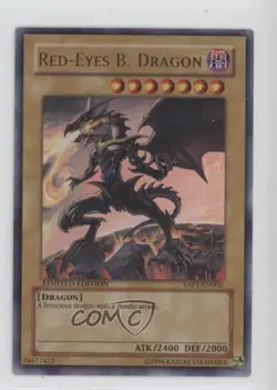 Red-Eyes Black Dragon YuGiOh Anniversary Pack 1 Limited Edition Promo 2005 - Image 1