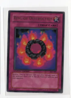 Yu-Gi-Oh! Ring Of Destruction IOC-SE3 Limited Edition Ultra Rare MP - Image 1