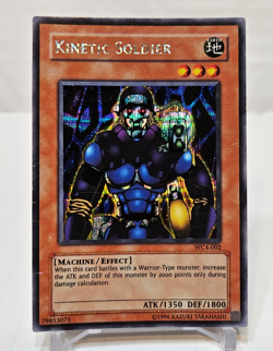 Kinetic Soldier WC4-002 Secret Rare Yugioh 182 - Image 1